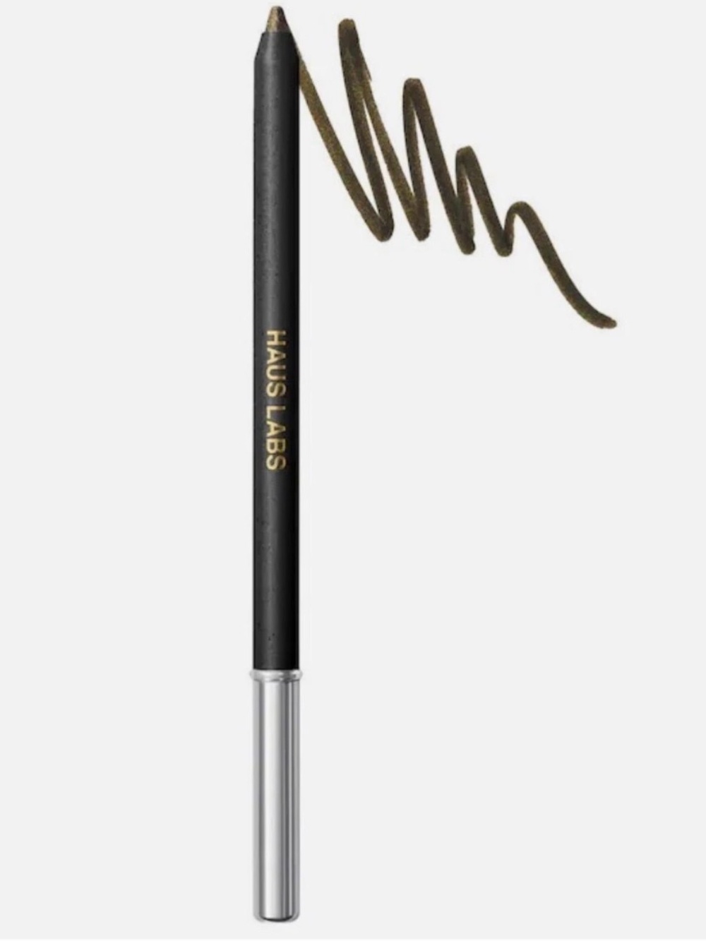 Haus Labs By Lady Gaga Optic Intensity Eco Eyeliner Pencil in Onyx Gold Shimmer